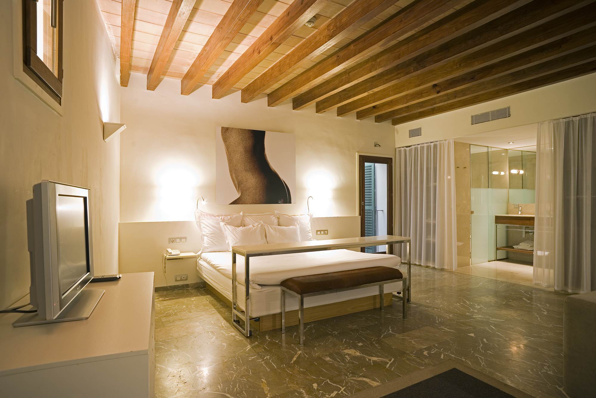 Petit Palace Hotel Tres 帕爾馬 客房 照片